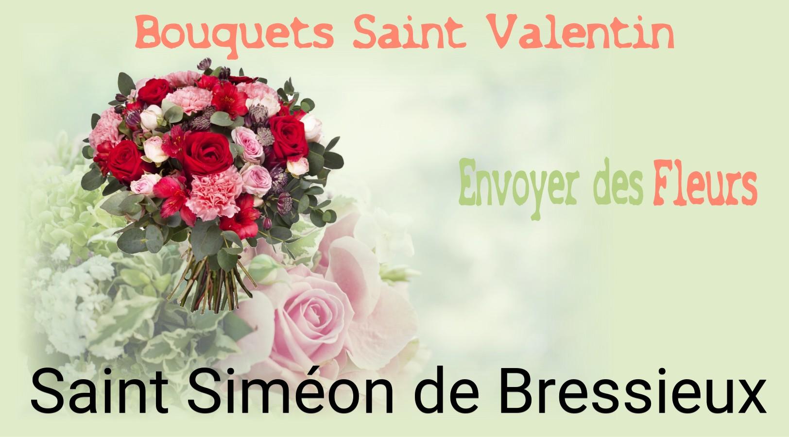 Roses de Saint-Valentin livrées à Saint-Siméon-de-Bressieux
